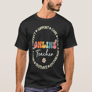 Cute Online Teacher Squad Würdigungswoche zurück t T-Shirt