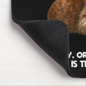 Cute Orange Cat Mousepad (Ecke)