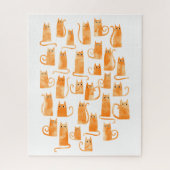 Cute Orange Cat Puzzle (Vertikal)