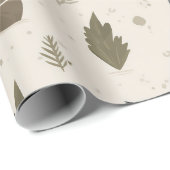 Cute Orc Girl Wrapping Paper Geschenkpapier (Rolleneckpunkt)