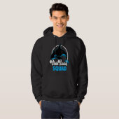Cute orca whale watching Squad Hoodie (Vorne ganz)