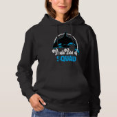 Cute orca whale watching Squad Hoodie (Vorderseite)