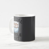 Cute Otter Couple Cozy Cuddle Kaffeetasse (Vorderseite Links)