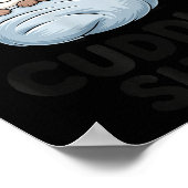 Cute Otter Couple Snuggle This Is My Cuddle Poster (Ecke)