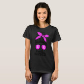 Cute Overdose awareness messybun for women T-Shirt (Vorne ganz)