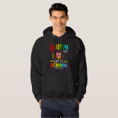 Cute Owl Happy Last Day Of School Teacher Student Hoodie (Vorne ganz)