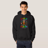 Cute Owl Happy Last Day Of School Teacher Student  Hoodie (Vorne ganz)