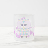 Cute Owl Mattglastasse (Mittel)