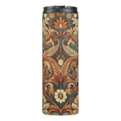 Cute Owl Style William Morris Thermosbecher (Rückseite)