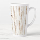 Cute Owl with Glasses Milchtasse (Rechts)