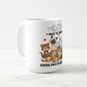 Cute Pack of Happy Cats Kaffeetasse (Vorderseite Links)