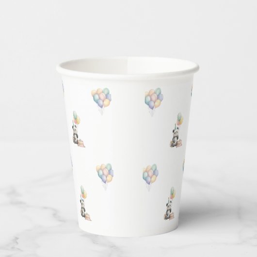 Cute Panda animal Party Paper cups Pappbecher (Links)