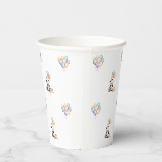 Cute Panda animal Party Paper cups Pappbecher (Rechts)