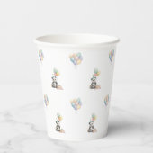 Cute Panda animal Party Paper cups Pappbecher (Rückseite)
