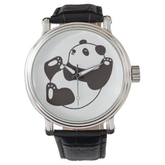 Cute panda armbanduhr