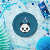 Cute Panda Bear Paper Plates – Personalized Pappteller (Party)
