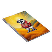 Cute Panda Fashion Style – Adorable Panda Outfit  Notizblock (Rechte Seite)