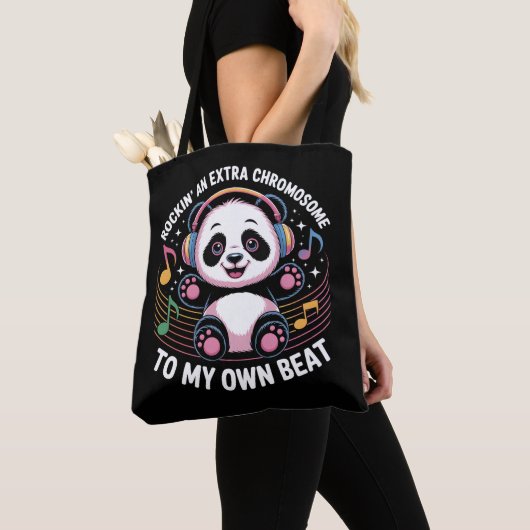 Cute Panda Funny Quotes Tasche (Von Nahem)