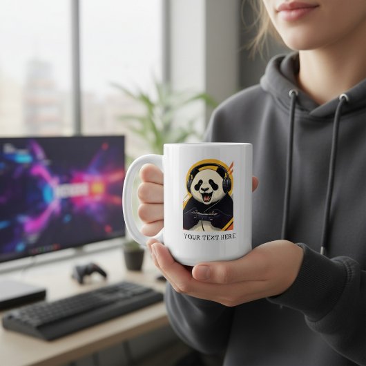 Cute Panda Gamer | Funny Gaming Animal Gift Kaffeetasse