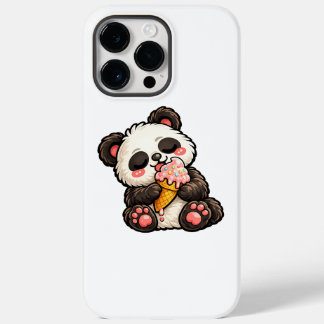 Cute Panda Ice Cream Case-Mate iPhone 14 Pro Max Hülle
