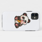 Cute Panda Ice Cream Case-Mate iPhone Hülle (Rückseite (Horizontal))