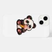 Cute Panda Ice Cream Case-Mate iPhone Hülle (Rückseite (Horizontal))