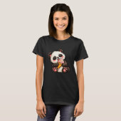 Cute Panda Ice Cream T-Shirt (Vorne ganz)