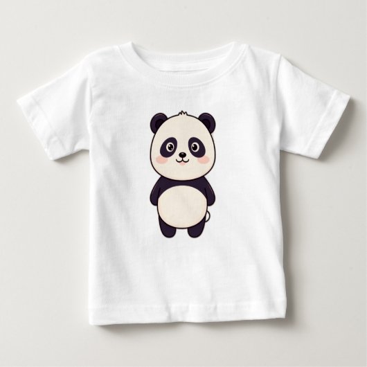 Cute Panda Kids T-Shirt – Adorable Animal Design (Vorderseite)