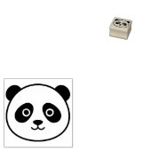 Cute Panda Mini Stamp Gummistempel (Stempel)