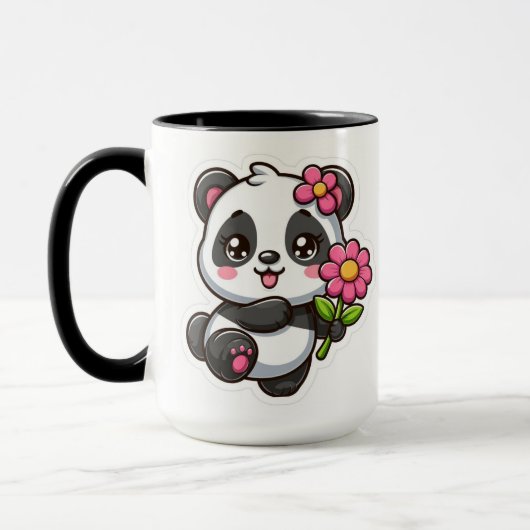 Cute panda Mug Tasse (Links)