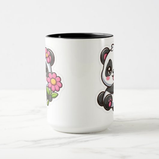 Cute panda Mug Tasse (Zentrum)