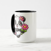 Cute panda Mug Tasse (Vorderseite Links)