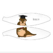 Cute pangolin graduating cartoon mini basketball (Panele)