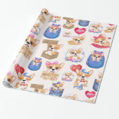 Cute Pappy Geschenkpapier (Ungerollt)
