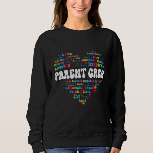 Cute Parent Crew Appreciation Week back to school Sweatshirt (Vorderseite)