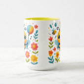 Cute Party Bee Ceramic Mug Tasse (Zentrum)