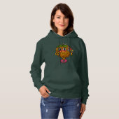 Cute Pasta Polo Character Holding Flowers T-Shirt (Vorne ganz)