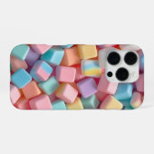 Cute Pastel Abstract Blocks Phone Sticker iPhone Hülle (Rückseite (Horizontal))