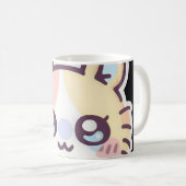 Cute Pastel Aesthetic Coffee Cup. Kaffeetasse (VorderseiteRechts)