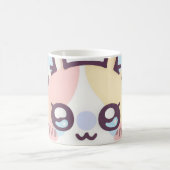 Cute Pastel Aesthetic Coffee Cup. Kaffeetasse (Mittel)