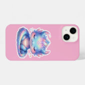 Cute Pastel Baby Dragon  iPhone Hülle (Rückseite (Horizontal))