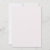 Cute Pastel Baby Shower Invitation Template Einladung (Rückseite)