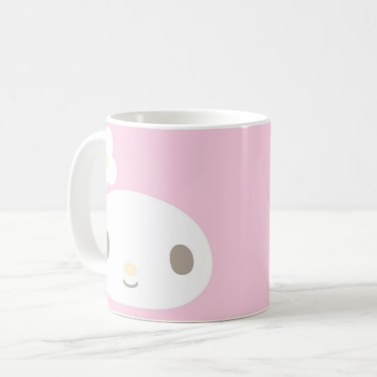 Cute Pastel Character Design Kaffeetasse (Vorderseite Links)
