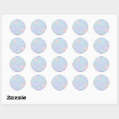 Cute Pastel Cloud & Star Sticker Sheet (Blatt)