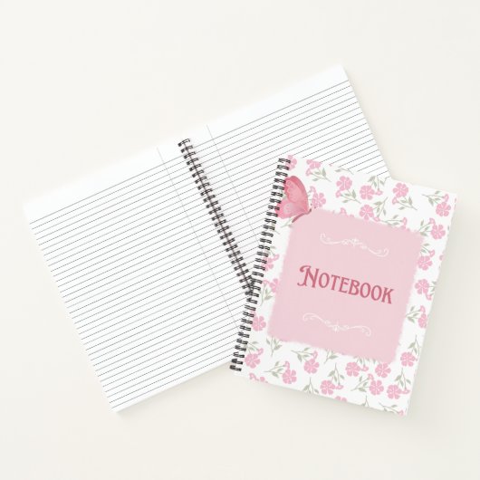 Cute Pastel Diary Notebook | Soft Aesthetic Journa Notizblock (Innenseite)