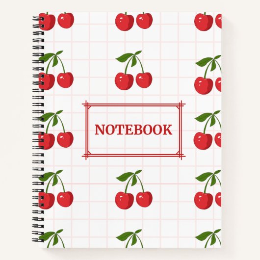 Cute Pastel Diary Notebook | Soft Aesthetic Journa Notizblock (Vorderseite)