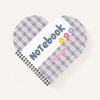 Cute Pastel Diary Notebook | Soft Aesthetic Journa Notizblock