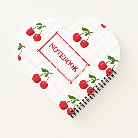 Cute Pastel Diary Notebook | Soft Aesthetic Journa Notizblock (Rückseite)