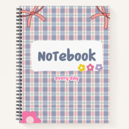 Cute Pastel Diary Notebook | Soft Aesthetic Journa Notizblock