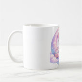 Cute Pastel Easter Bunny Mug – Moon Aesthetic Kaffeetasse (Links)